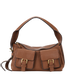 Maggie, &pound;450, Handbags, Brown, Leather, Front view